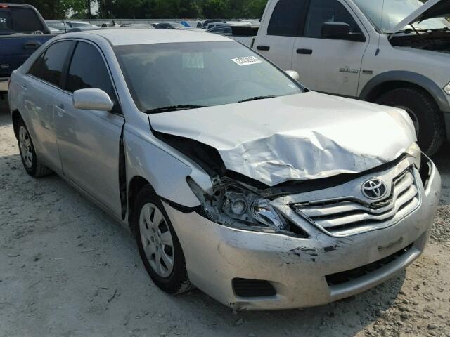 4T1BF3EK1BU138303 - 2011 TOYOTA CAMRY BASE SILVER photo 1