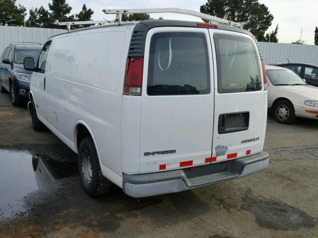 1GCFG15M7Y1119760 - 2000 CHEVROLET EXPRESS G1 WHITE photo 3