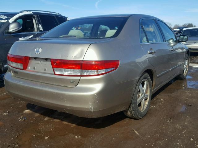 1HGCM56613A006304 - 2003 HONDA ACCORD EX GOLD photo 4