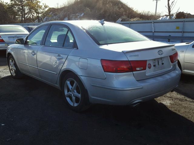 5NPEU46F19H479560 - 2009 HYUNDAI SONATA SE SILVER photo 3