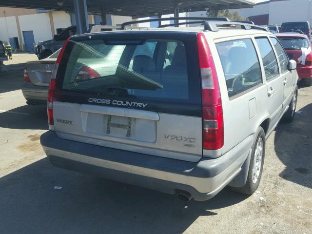 YV1LZ56D7Y2690348 - 2000 VOLVO V70 XC GRAY photo 4