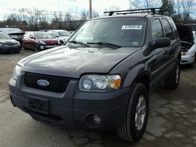 1FMYU93145KC51689 - 2005 FORD ESCAPE XLT GRAY photo 2