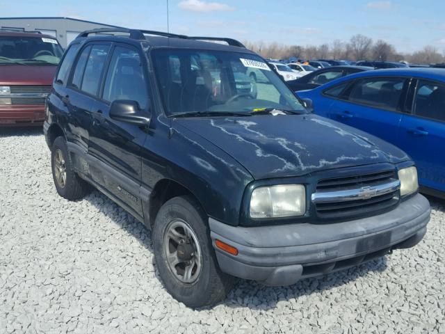 2CNBJ13C126953842 - 2002 CHEVROLET TRACKER GREEN photo 1