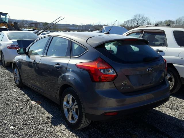 1FADP3K23EL333334 - 2014 FORD FOCUS SE GRAY photo 3