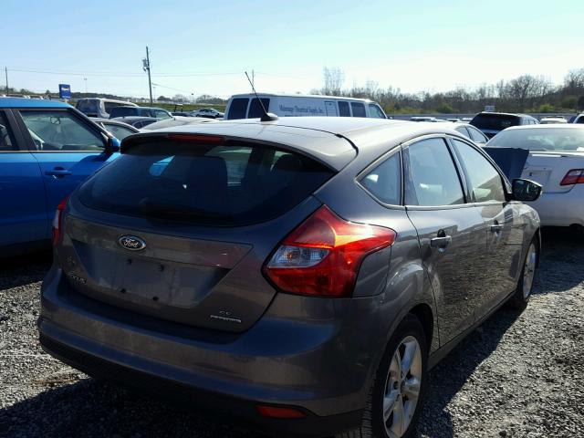 1FADP3K23EL333334 - 2014 FORD FOCUS SE GRAY photo 4