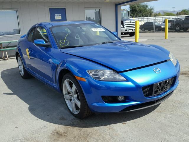 JM1FE173340116610 - 2004 MAZDA RX8 BLUE photo 1