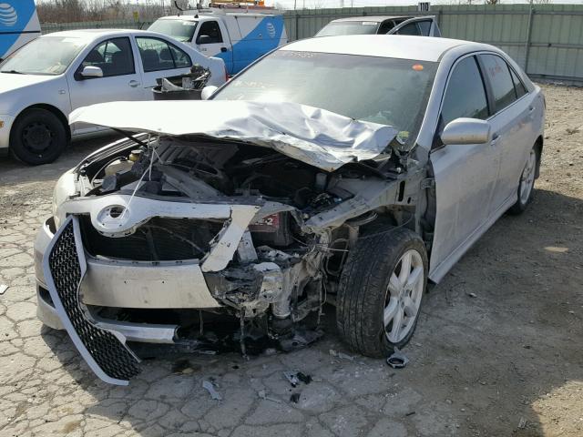 4T1BK46K87U504927 - 2007 TOYOTA CAMRY NEW SILVER photo 2