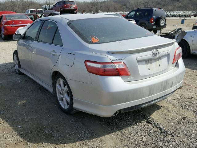 4T1BK46K87U504927 - 2007 TOYOTA CAMRY NEW SILVER photo 3