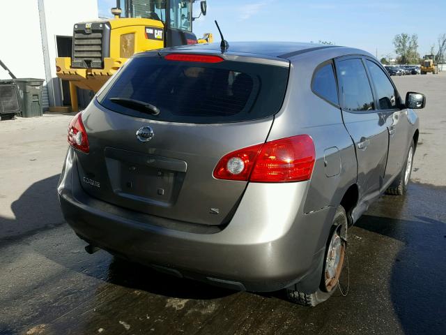 JN8AS58T39W060928 - 2009 NISSAN ROGUE S GOLD photo 4