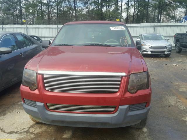 1FMEU62EX6UA41318 - 2006 FORD EXPLORER X RED photo 9