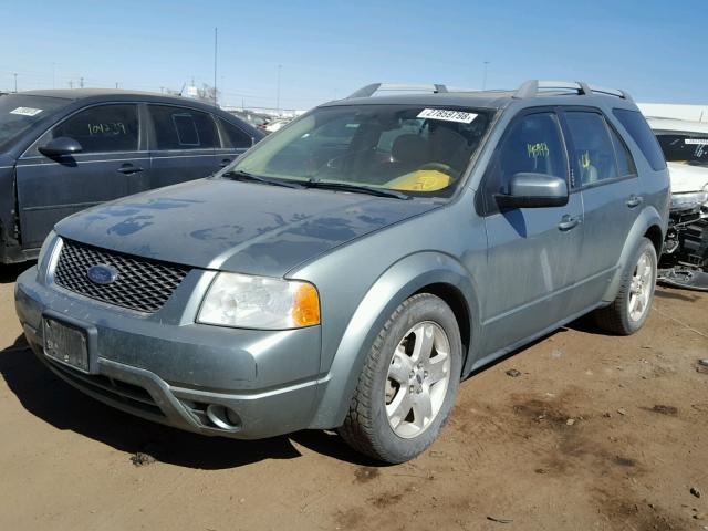 1FMDK06165GA66140 - 2005 FORD FREESTYLE GREEN photo 2