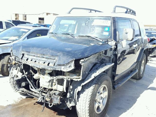 JTEZU11F18K007782 - 2008 TOYOTA FJ CRUISER BLACK photo 2