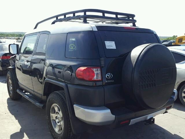 JTEZU11F18K007782 - 2008 TOYOTA FJ CRUISER BLACK photo 3