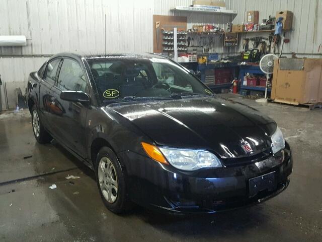 1G8AN12F54Z208707 - 2004 SATURN ION LEVEL BLACK photo 1