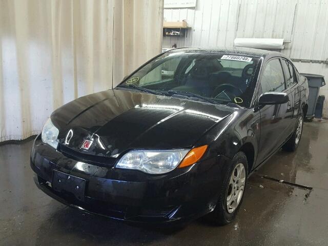 1G8AN12F54Z208707 - 2004 SATURN ION LEVEL BLACK photo 2