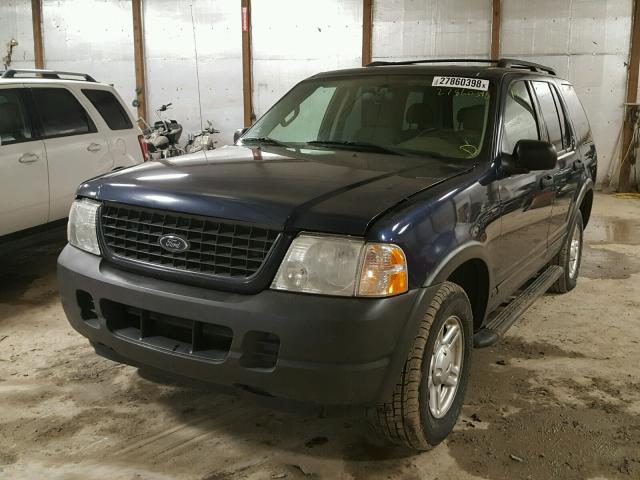 1FMZU62K93UC18699 - 2003 FORD EXPLORER X BLUE photo 2