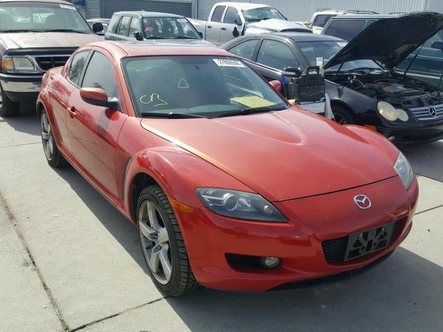 JM1FE17N340122179 - 2004 MAZDA RX8 RED photo 1