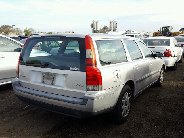 YV1SW61R912099232 - 2001 VOLVO V70 SILVER photo 4