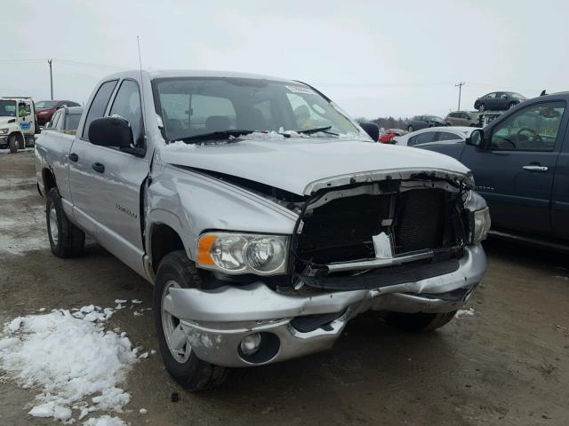 1D7HU18D55S216061 - 2005 DODGE RAM 1500 S SILVER photo 1