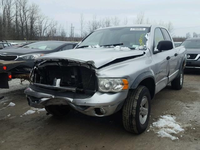 1D7HU18D55S216061 - 2005 DODGE RAM 1500 S SILVER photo 2