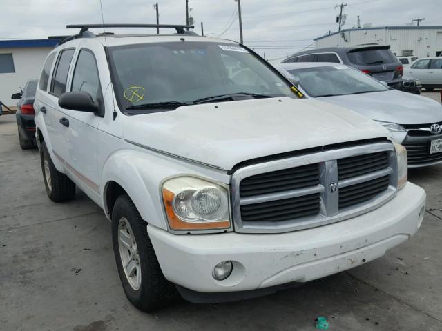 1D4HD48N45F568936 - 2005 DODGE DURANGO SL WHITE photo 1