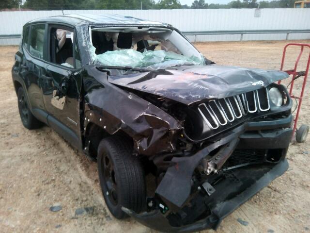 ZACCJBAT7FPC38834 - 2015 JEEP RENEGADE S შავი ფოტო 1