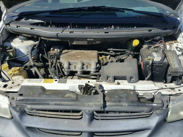 2B4GP2439YR811398 - 2000 DODGE GRAND CARA WHITE photo 7