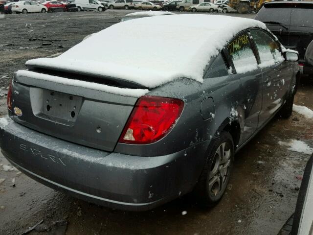 1G8AW12F05Z167112 - 2005 SATURN ION LEVEL GRAY photo 4