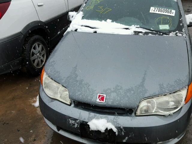 1G8AW12F05Z167112 - 2005 SATURN ION LEVEL GRAY photo 9