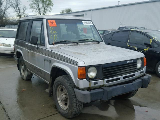 JB7FJ43E6HJ006803 - 1987 DODGE RAIDER GRAY photo 1