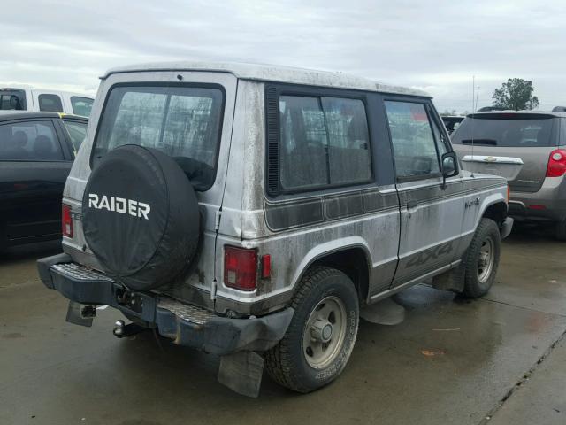 JB7FJ43E6HJ006803 - 1987 DODGE RAIDER GRAY photo 4