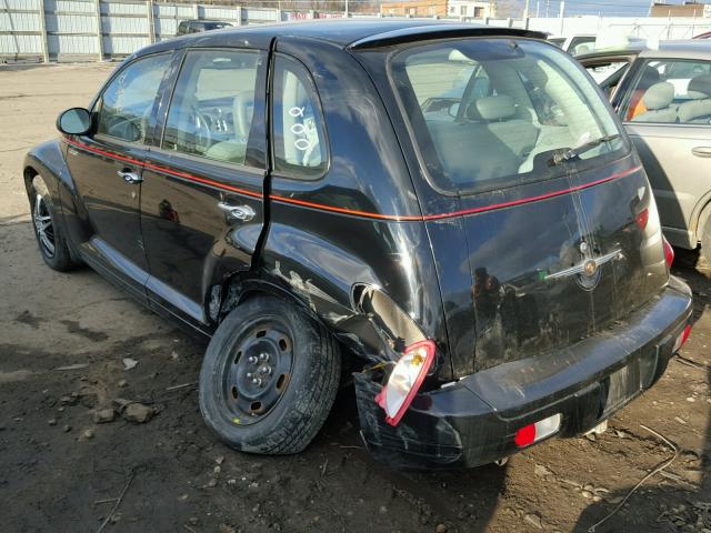 3A4FY48B66T350092 - 2006 CHRYSLER PT CRUISER BLACK photo 3