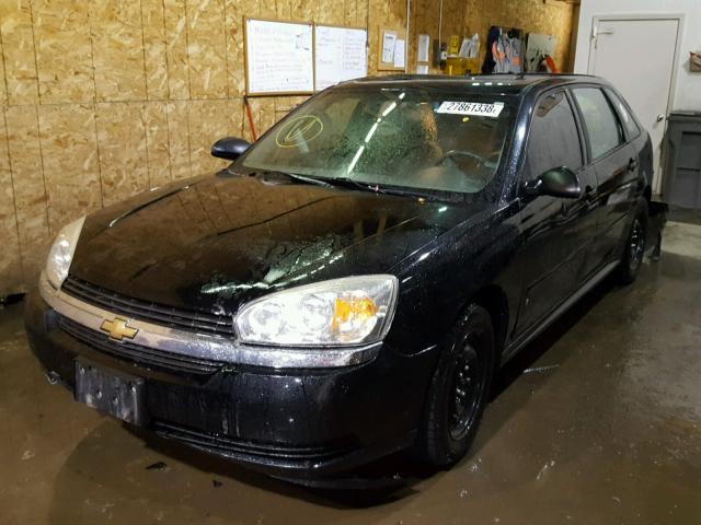 1G1ZT64815F205521 - 2005 CHEVROLET MALIBU MAX 黑色 照片 2