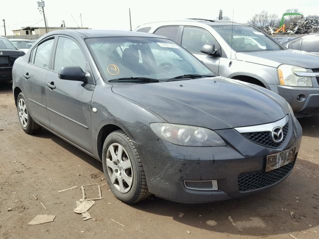 JM1BK12F481793707 - 2008 MAZDA 3 I BLACK photo 1