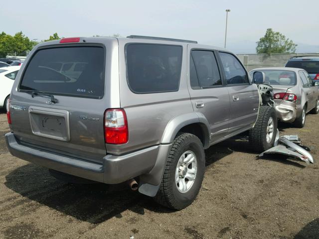 JT3HN86R920386370 - 2002 TOYOTA 4RUNNER SR GRAY photo 4