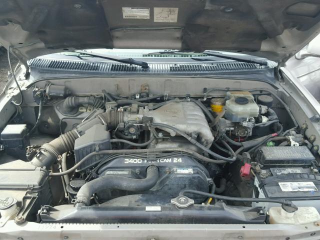 JT3HN86R920386370 - 2002 TOYOTA 4RUNNER SR GRAY photo 7