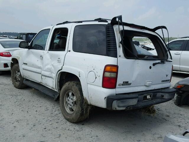 1GNEC13Z73R271321 - 2003 CHEVROLET TAHOE C150 WHITE photo 3