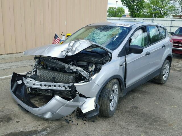 1FMCU0F7XEUA36957 - 2014 FORD ESCAPE S SILVER photo 2