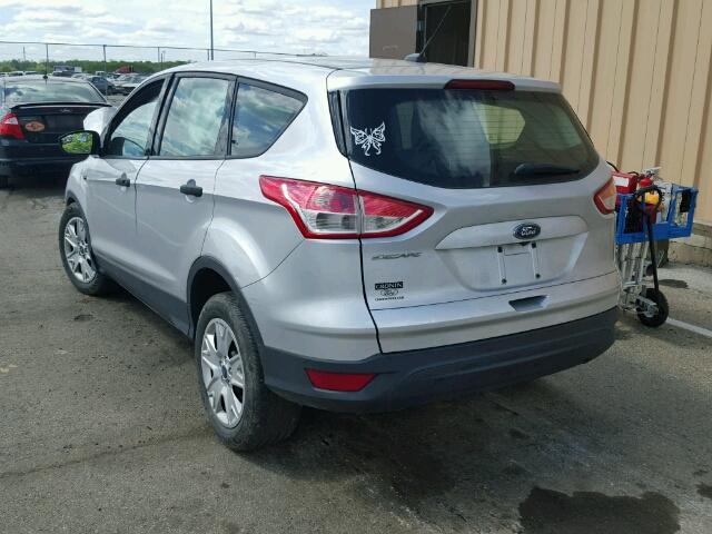 1FMCU0F7XEUA36957 - 2014 FORD ESCAPE S SILVER photo 3