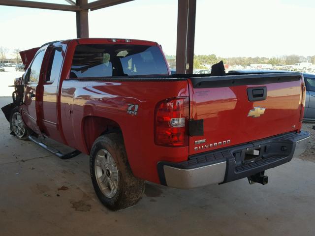 1GCEK29019Z156216 - 2009 CHEVROLET SILVERADO RED photo 3