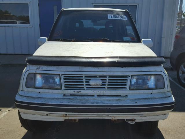 2CNBJ1860S6944925 - 1995 GEO TRACKER WHITE photo 7