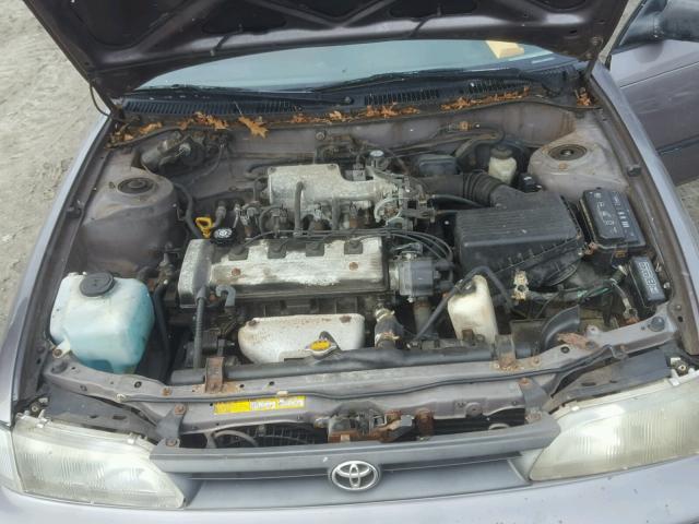 2T1AE09B4SC107796 - 1995 TOYOTA COROLLA LE GRAY photo 7