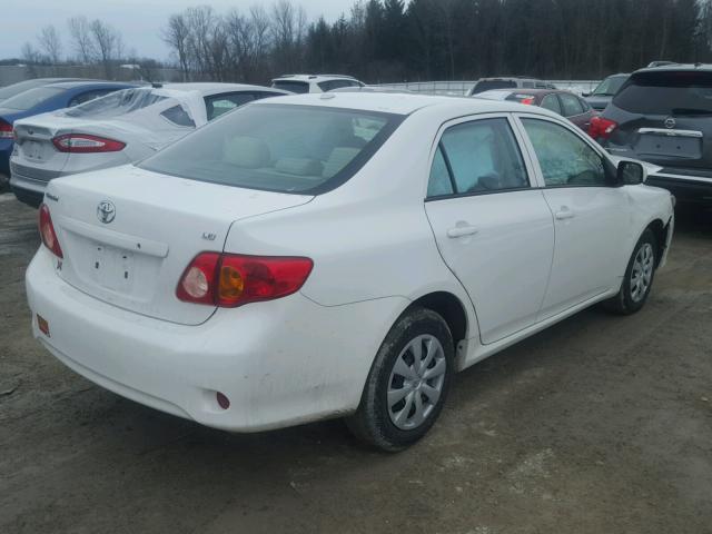 2T1BU4EE8AC409766 - 2010 TOYOTA COROLLA BA WHITE photo 4