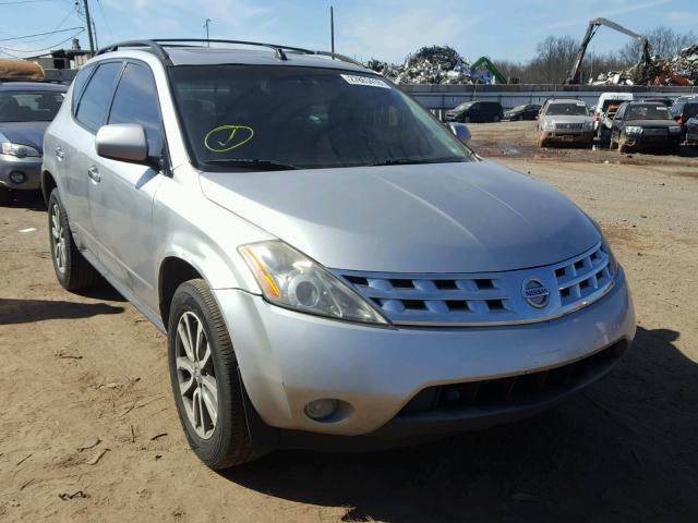 JN8AZ08W14W327341 - 2004 NISSAN MURANO SL GRAY photo 1