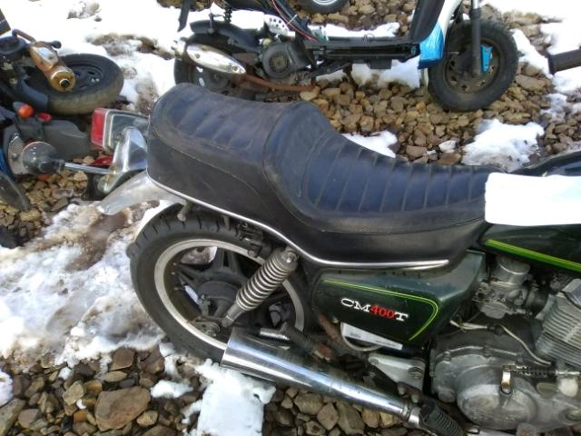 NC012102575 - 1980 HONDA CM400T GREEN photo 6