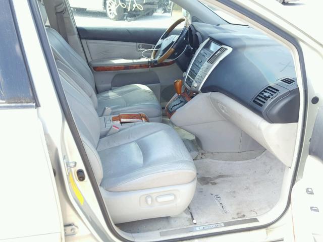 2T2GA31U55C022499 - 2005 LEXUS RX 330 GRAY photo 5