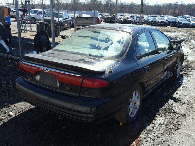 1FAFP66L8XK123432 - 1999 FORD CONTOUR SE BLACK photo 4