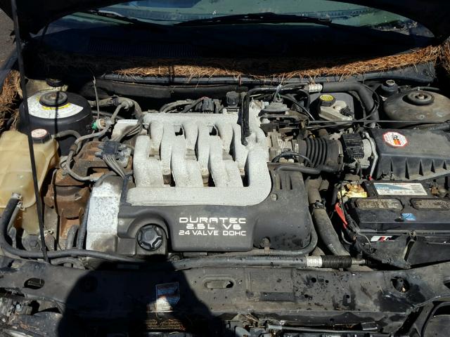 1FAFP66L8XK123432 - 1999 FORD CONTOUR SE BLACK photo 7