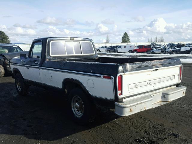 F25SRDE6884 - 1979 FORD F-250 BLACK photo 3