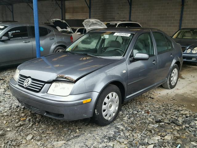 3VWRK69M53M085085 - 2003 VOLKSWAGEN JETTA GL GRAY photo 2